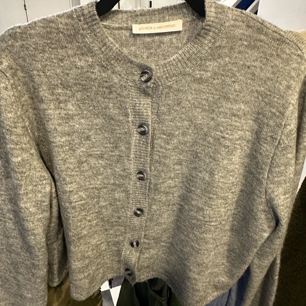 Light grey cardigan